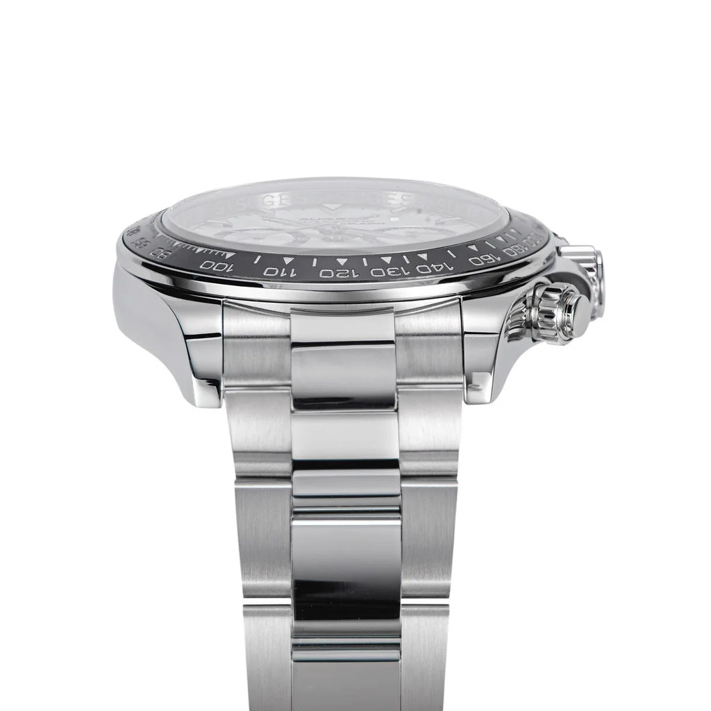 Sugess Panda Diver Chronograph Mechanical Watch