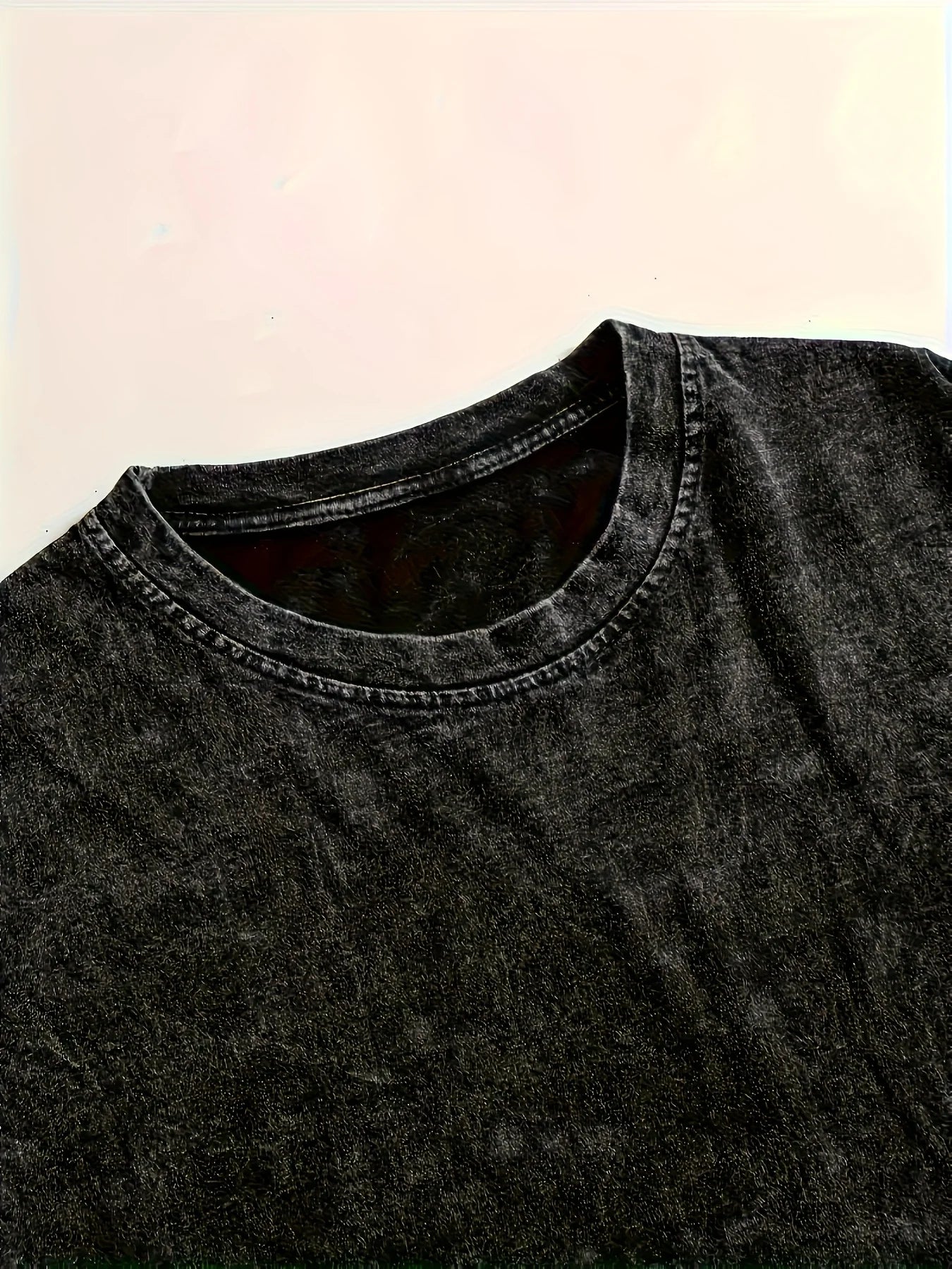 Washed Red Rose Graphic T-Shirt