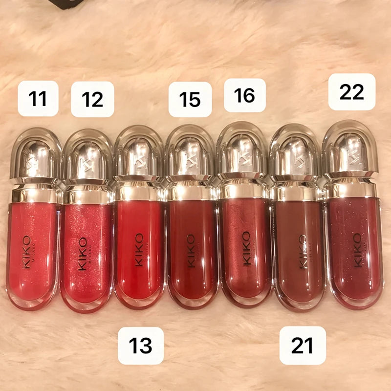 Fashion KIKO 3D Liquid Gloss  Lip