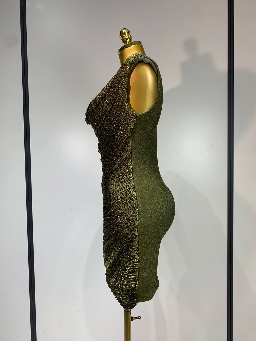 Sleeveless Tassel Elegant Bodycon Bandage Dress