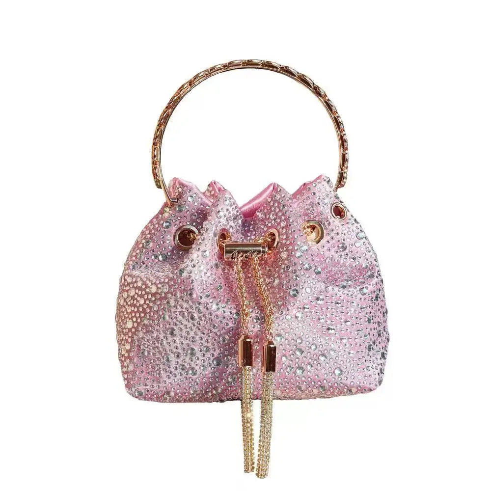Luxury Rhinestone Crystal Evening Clutch Bag