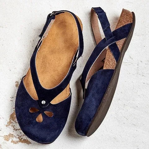 Women's Flat Ankle-Wrap Summer Sandals