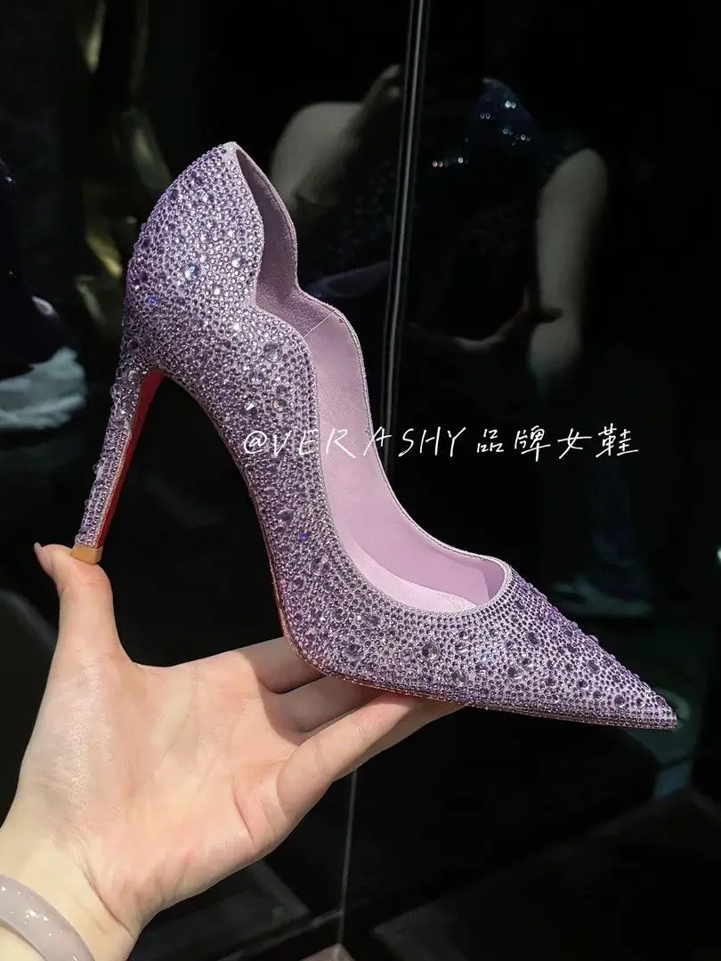 High Heels Women 2025 Spring New gold Sexy