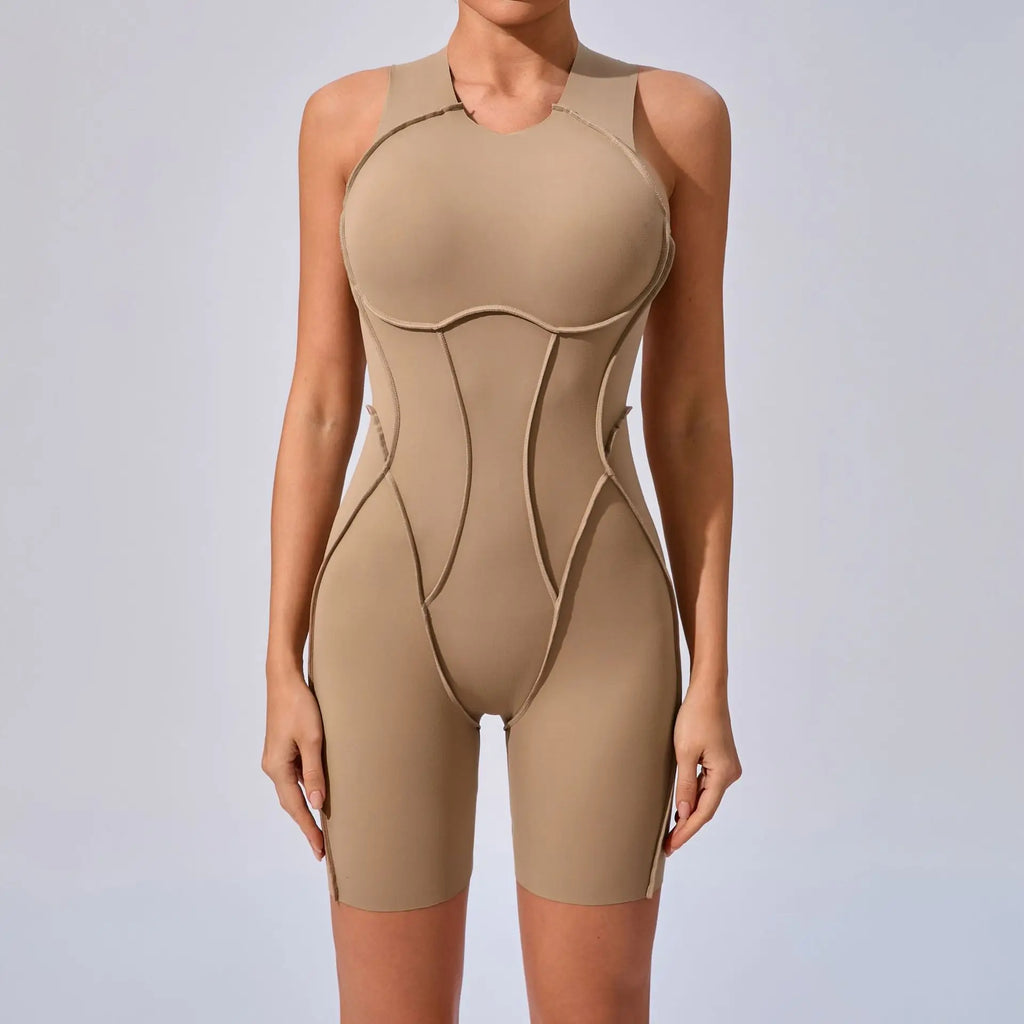 Seamless Push-Up Yoga Jumpsuit