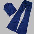 2-Piece Seamless Long Sleeve Yoga Set