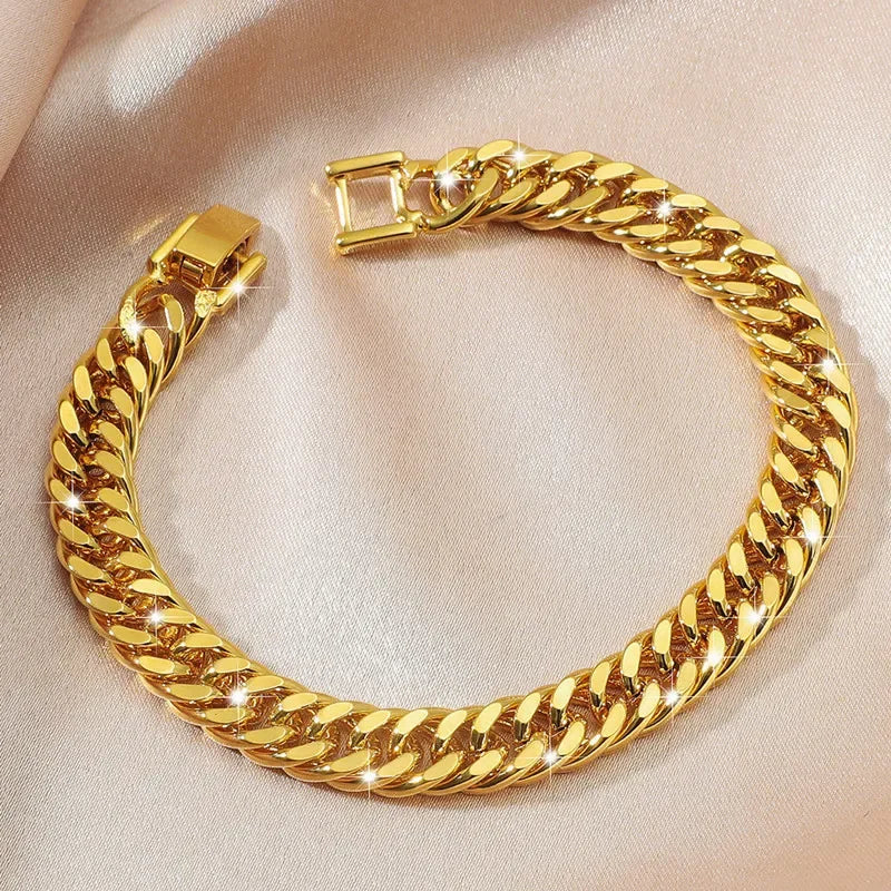 Classic Gold Charm Bracelet
