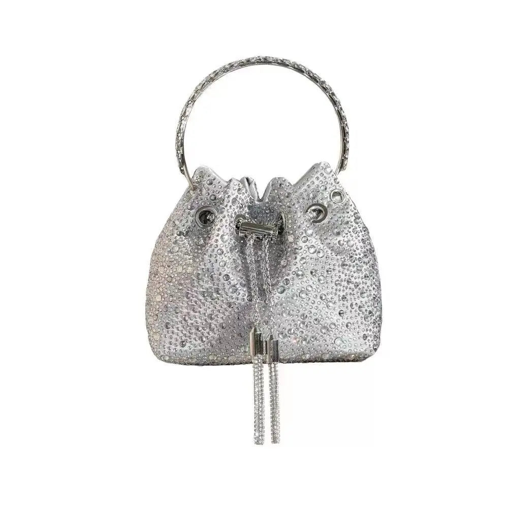 Luxury Rhinestone Crystal Evening Clutch Bag