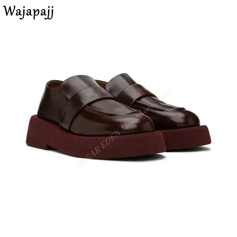 Men’s Leather Slip-On Shoes
