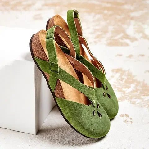 Women's Flat Ankle-Wrap Summer Sandals
