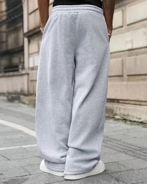 Straight Cotton Track Pants