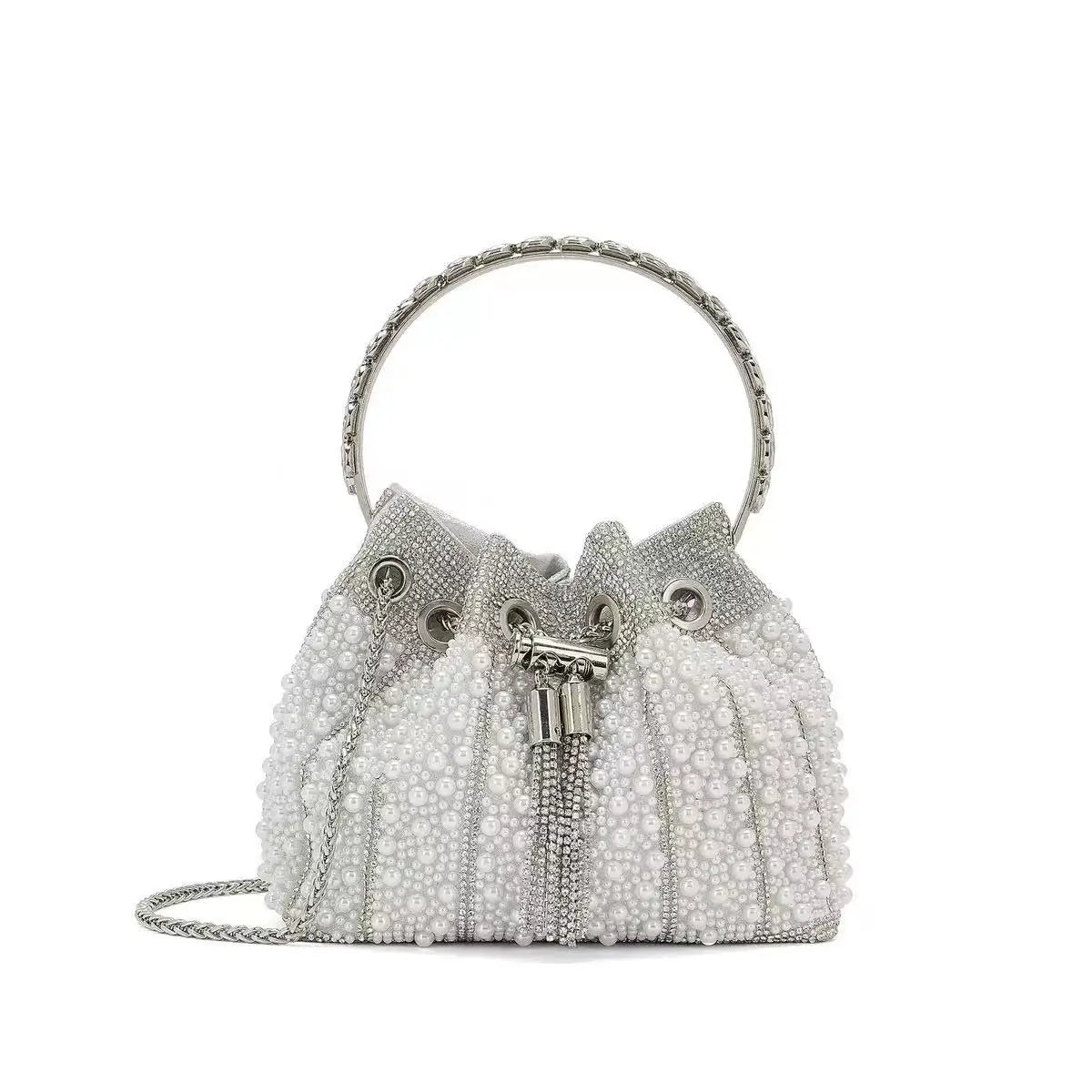 Luxury Rhinestone Crystal Evening Clutch Bag