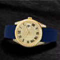 Luxury Iced Out VVS Moissanite Mechanical Watch