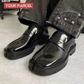Yourparcel Men's Patent Leather Tabi Loafers