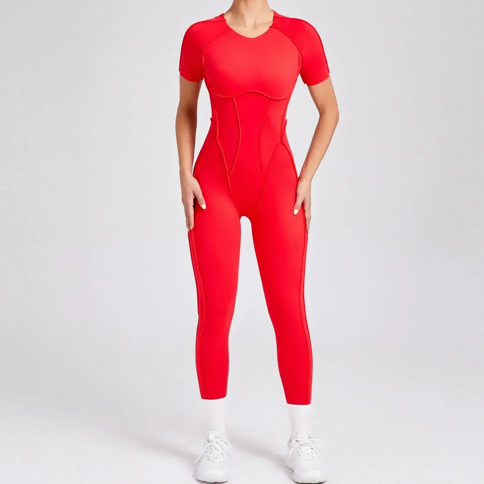 Seamless Open Back Yoga Set
