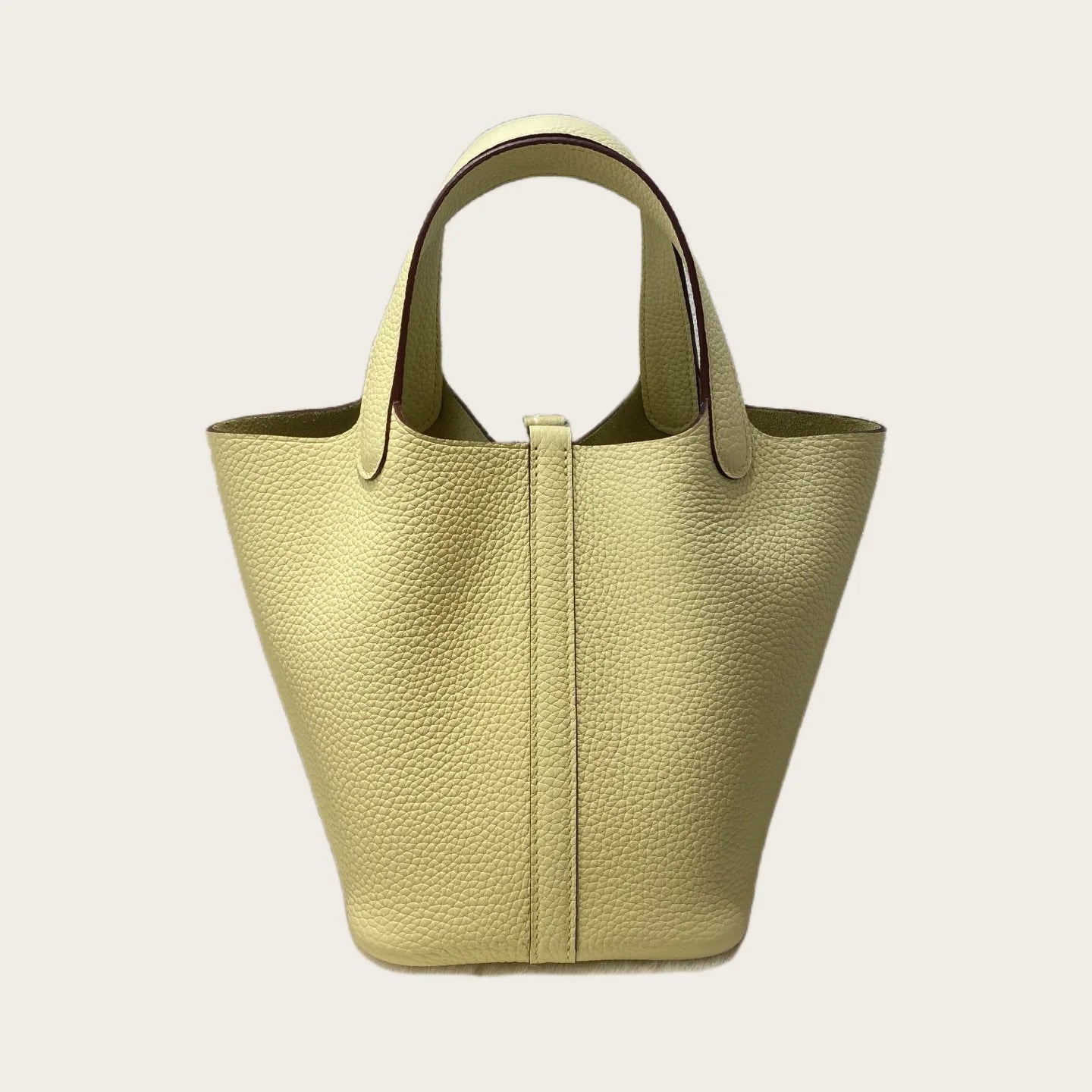 Handcrafted Genuine Leather Bucket Bag