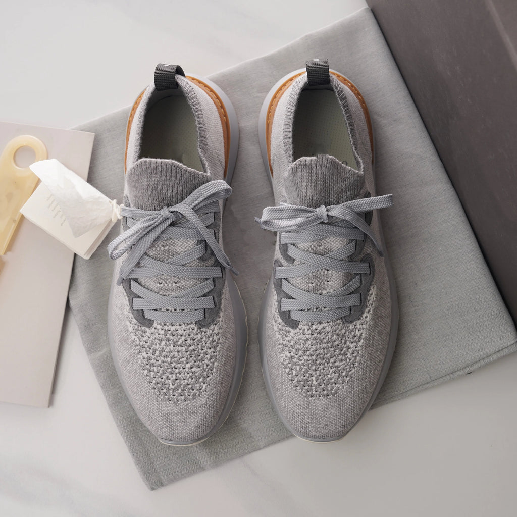 2026 Lightweight Breathable Men’s Casual Sneakers – Non-Slip Walking Shoes