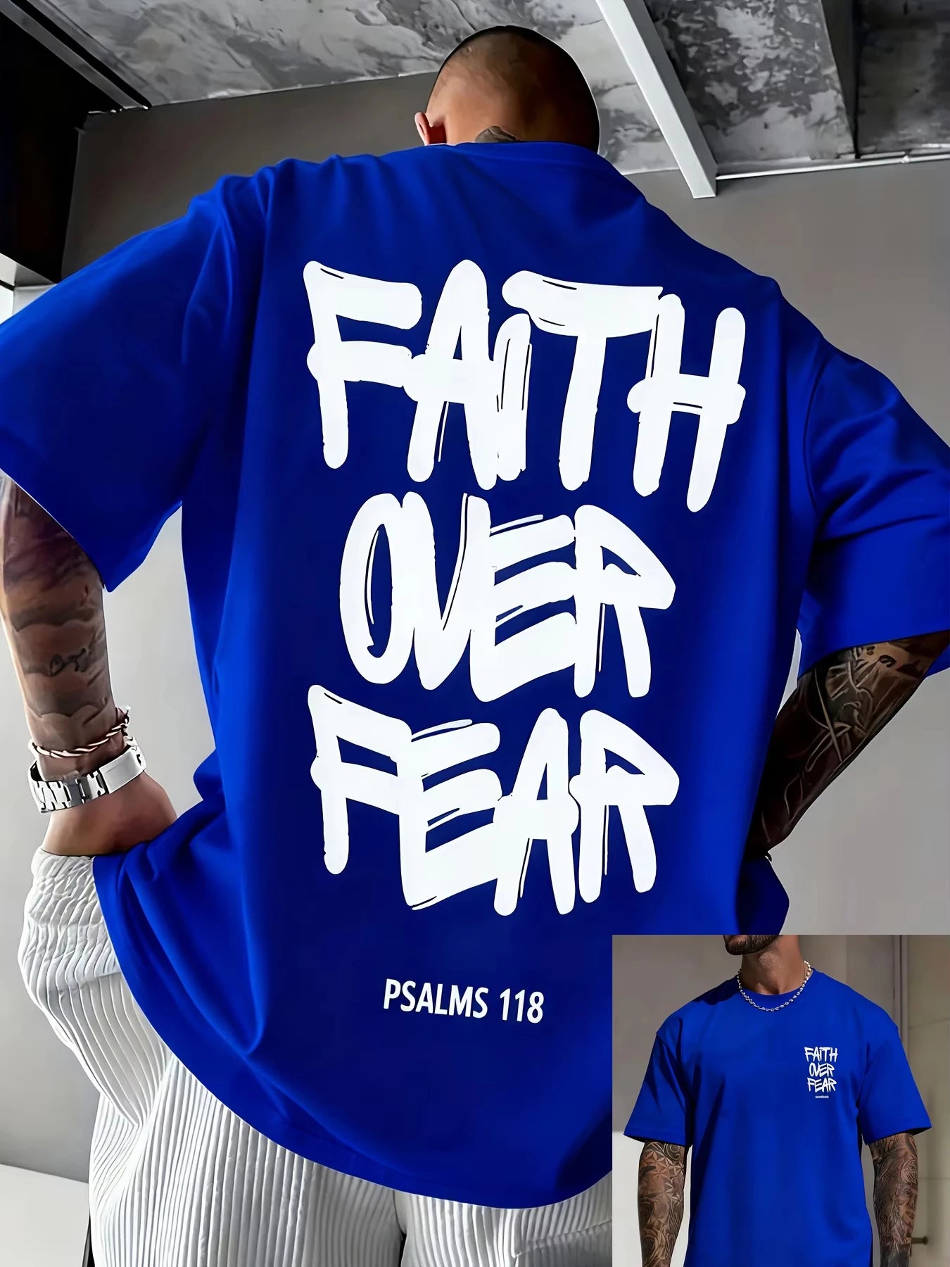 T-shirt FAITH OVER FEAR