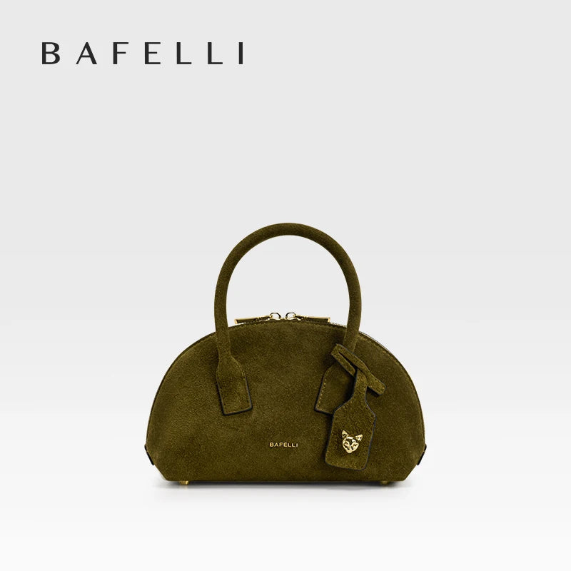 Premium Velvet Shine Leather Bowling Bag