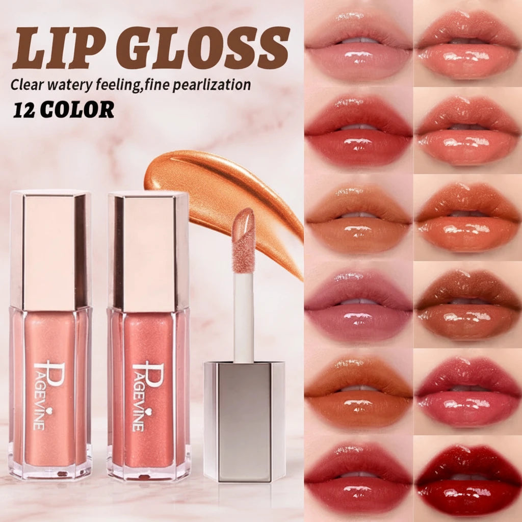 Plumping Mirror Shine Water Glass Lip Gloss