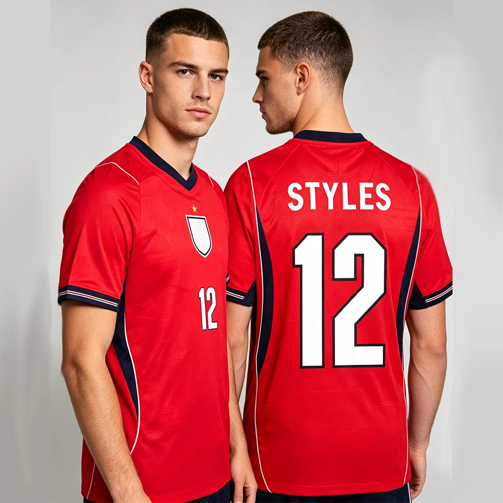 England Soccer Jersey Harry Styles #12 Tee
