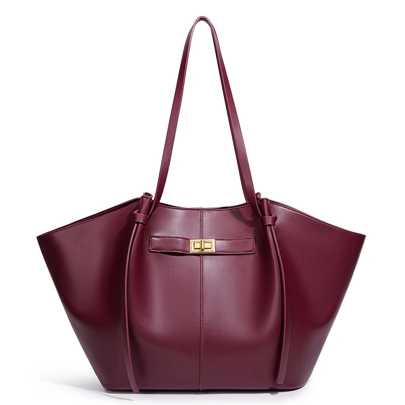 Bat-Shaped Large Capacity High Street Handbag