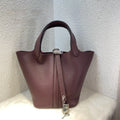 Handcrafted Genuine Leather Bucket Bag