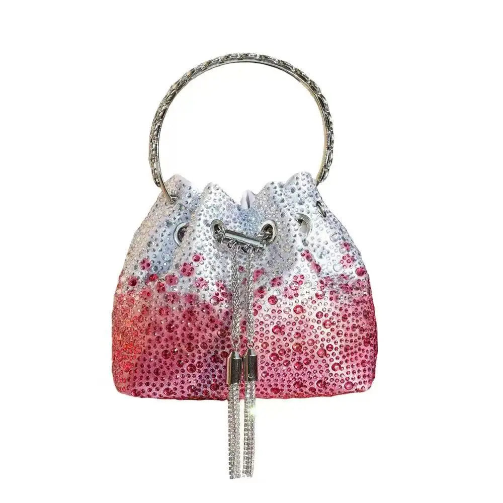 Luxury Rhinestone Crystal Evening Clutch Bag