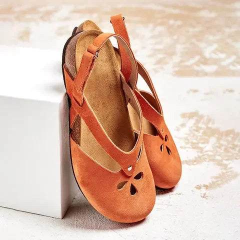 Women's Flat Ankle-Wrap Summer Sandals