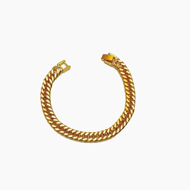 Classic Gold Charm Bracelet