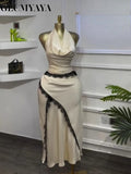 Glamour 2-Piece Summer Satin and Lace Set
