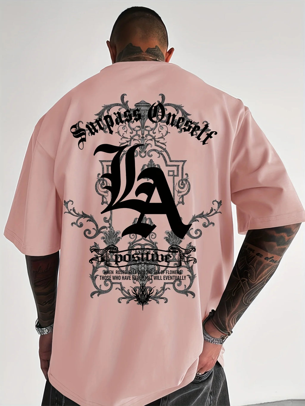 Los Angeles Print Cotton T-Shirt