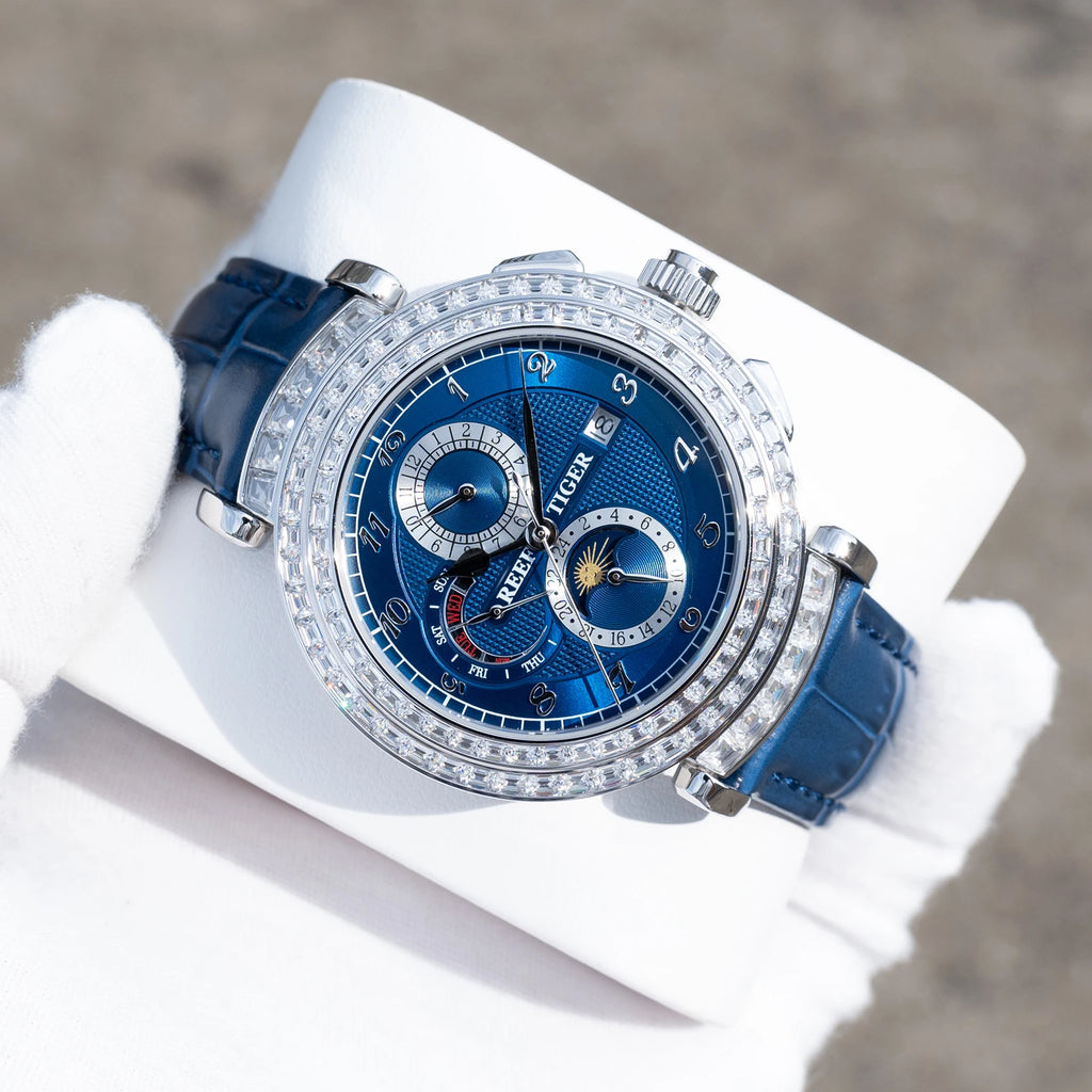 Reef Tiger RGA19S3 Automatic Moonphase Watch