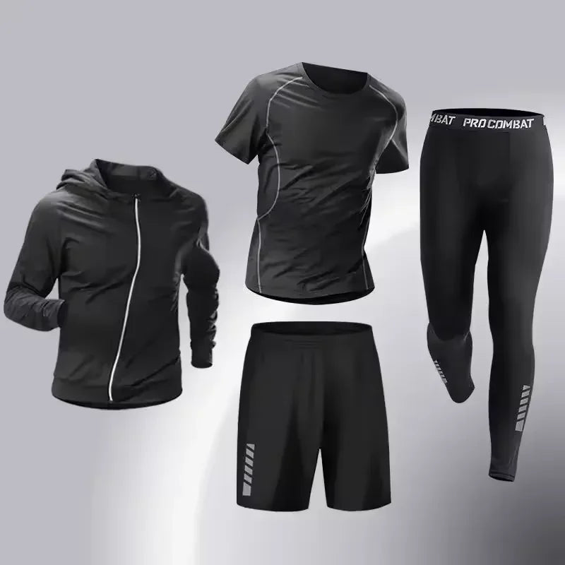 Men's Compression Fitness Training Set